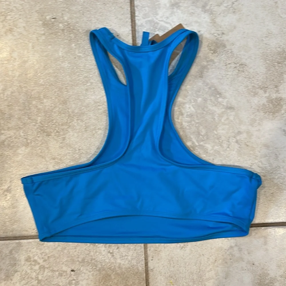 SKIMS Vibrant Blue Bikini Top - Picture 7 of 7